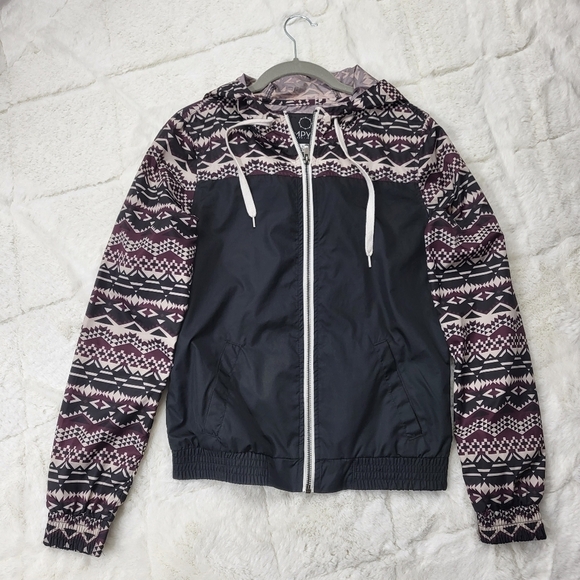 Empyre jacket teen size zumiez excellent condition windbreaker light zip small - Picture 1 of 5